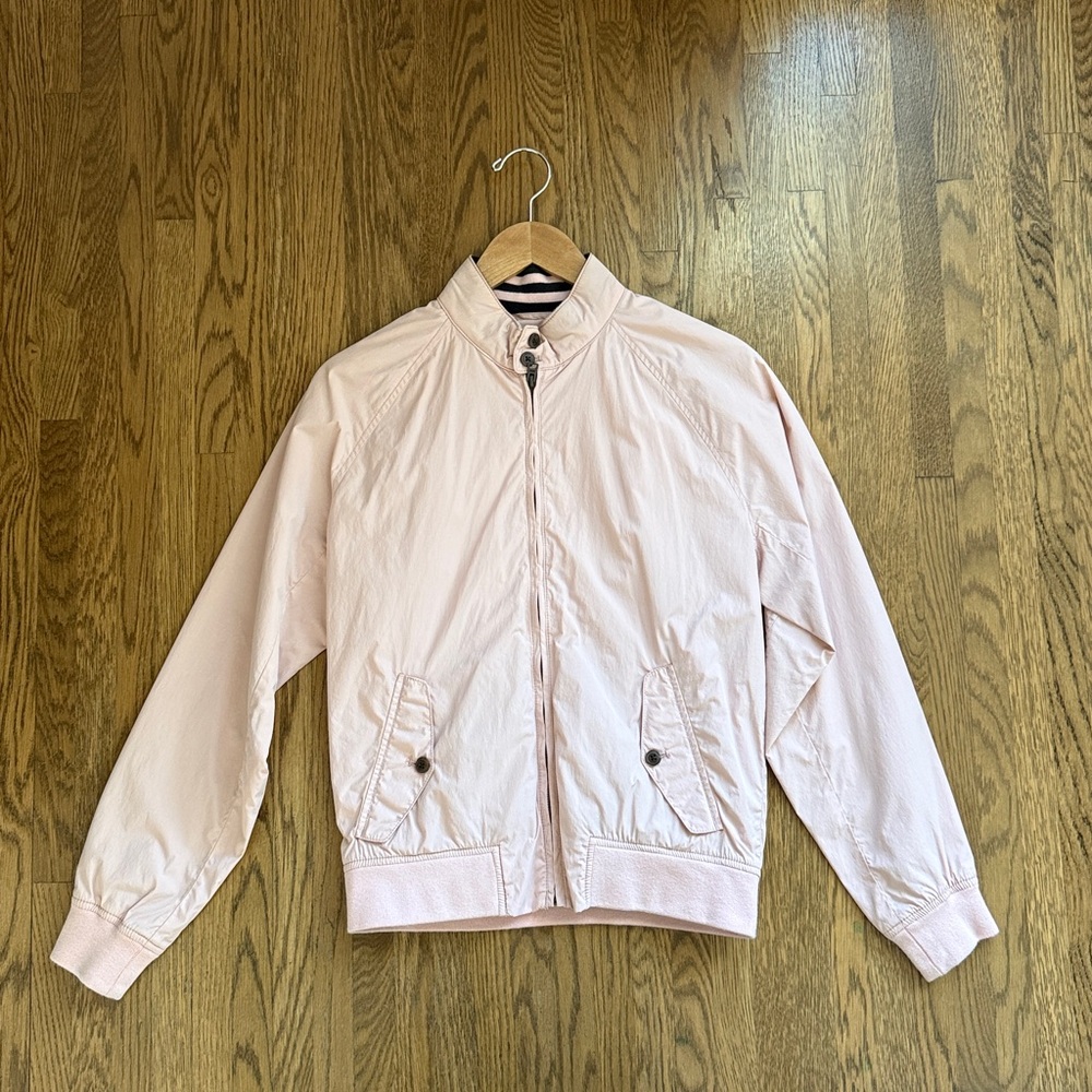 Light Pink Bomber Jacket